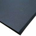 Cactus Mat 2200R-C2 Cloud-Runner 2' x 75' Black Grease-Proof Rubber Runner Mat Roll - 3/4in Thick 8442200R2BK